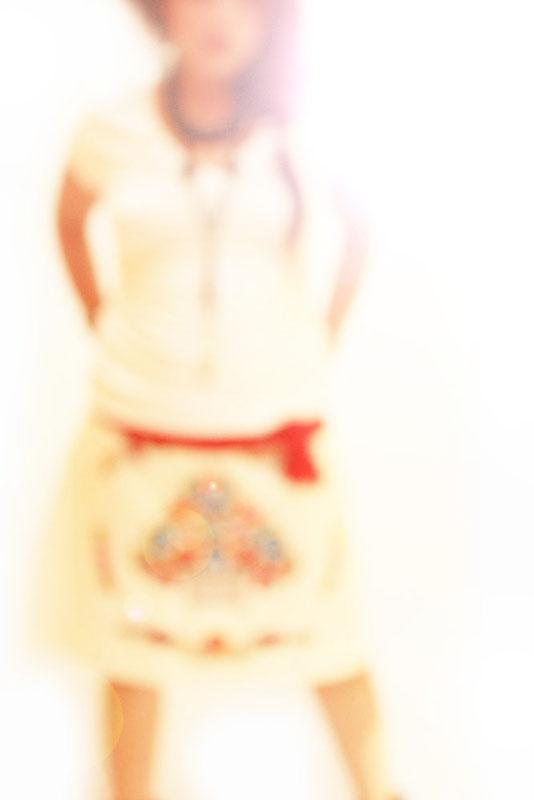 Albricias Mexican embroidered mini skirt