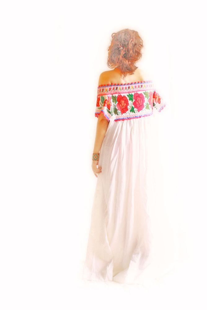 Handmade Mexican Dress from Aida Coronado Mexican wedding dress