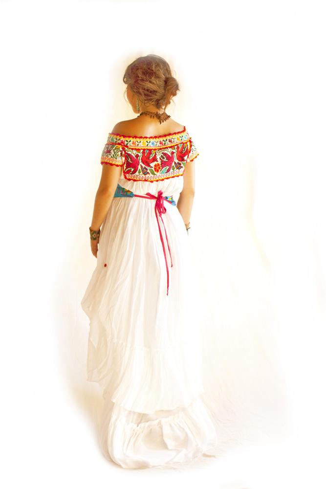 Handmade Mexican Dress From Aida Coronado Mexican Wedding