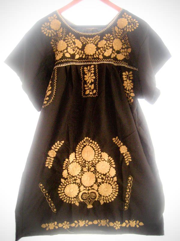 slim fit dress slacks GOLD EMBROIDERED LONG DRESS – KUJTA & MERI main image 1