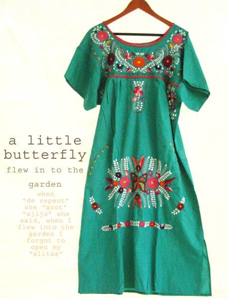Mexican Dress Traditional Mexico Vintage Peace