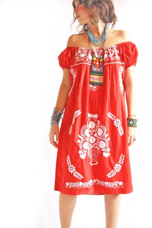 sachin and babi light blue dress Paint It Red Embroidered Dress – Vrinda Clothing main image 0
