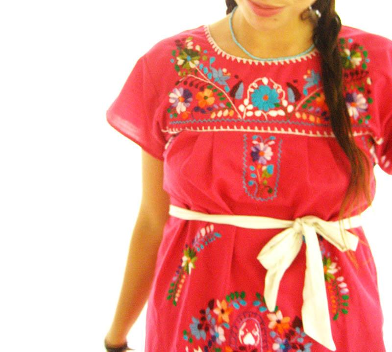 sachin and babi light blue dress Mexican Inspired Dress
