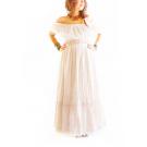 Camelia crochet romantic Maxi Dress 
